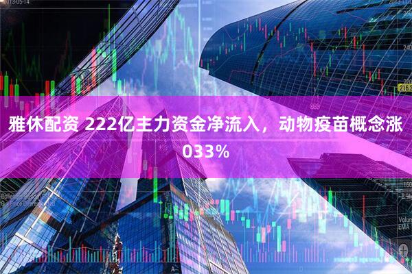 雅休配资 222亿主力资金净流入，动物疫苗概念涨033%