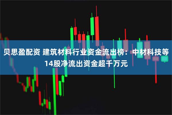 贝思盈配资 建筑材料行业资金流出榜：中材科技等14股净流出资金超千万元